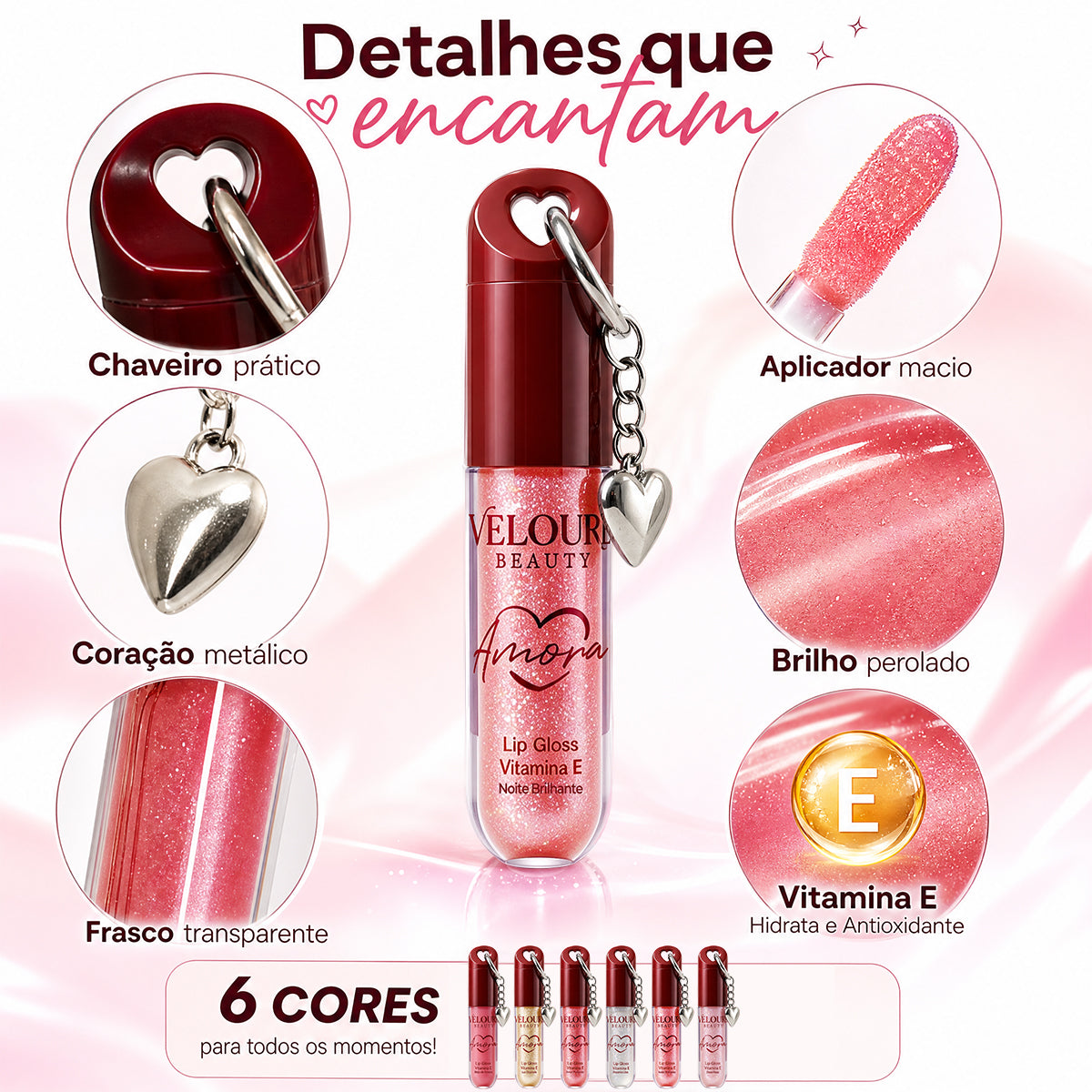 AMORA LIP GLOSS VITAMINA E – image 8