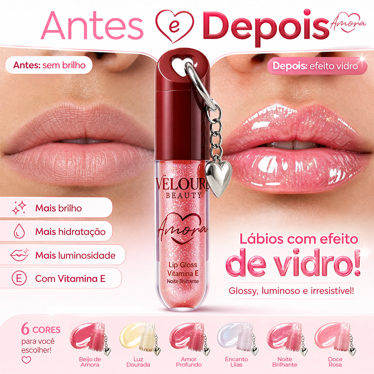 AMORA LIP GLOSS VITAMINA E – image 9