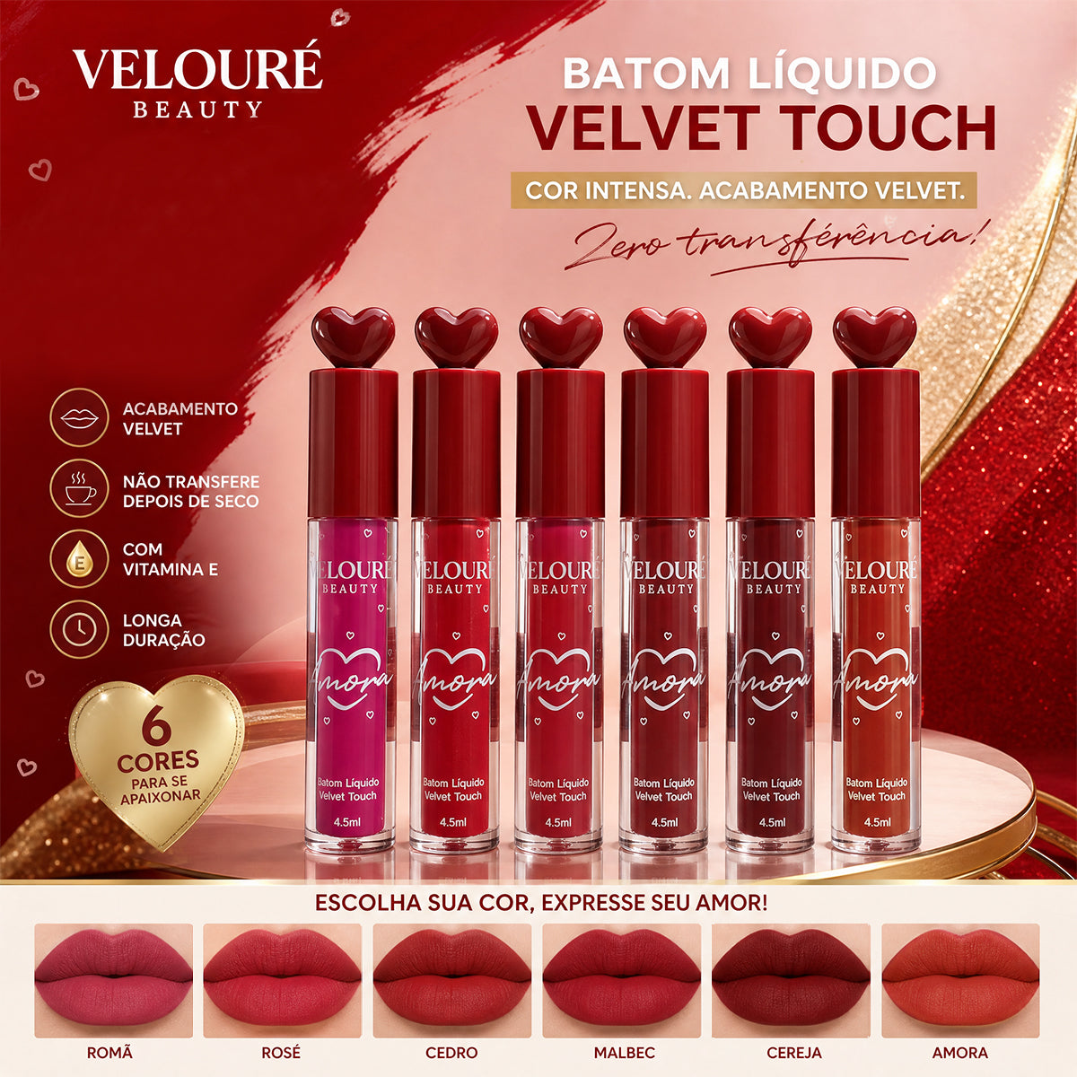 BATOM LÍQUIDO VITAMINA E VELVET TOUCH – image 8
