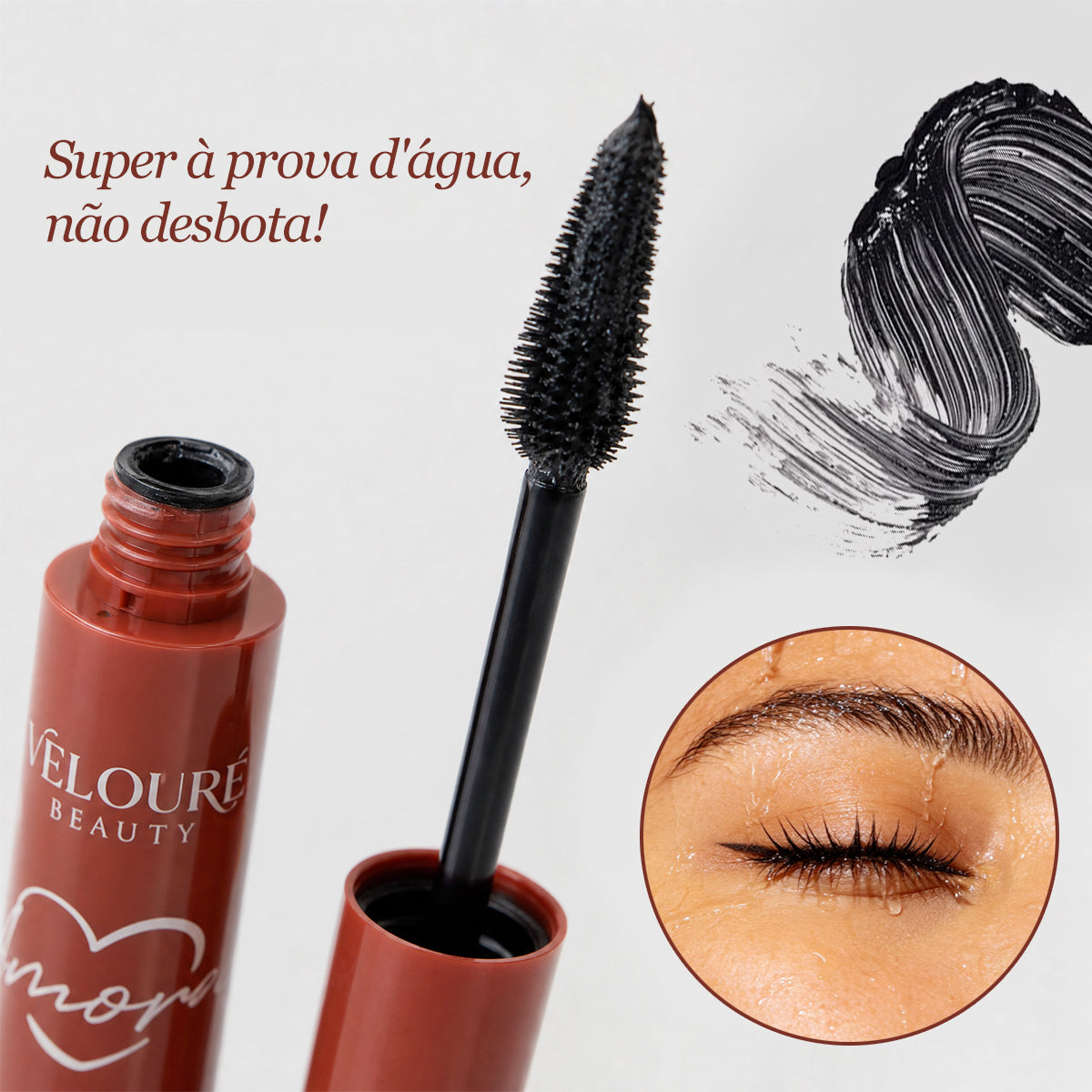AMORA MÁSCARA DE CÍLIOS PEEL OFF VOLUME PRETO – image 3
